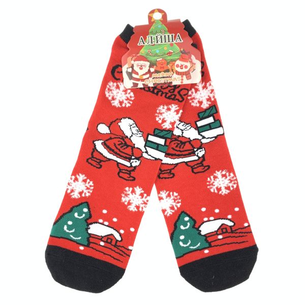 Women's socks "Christmas mood"
